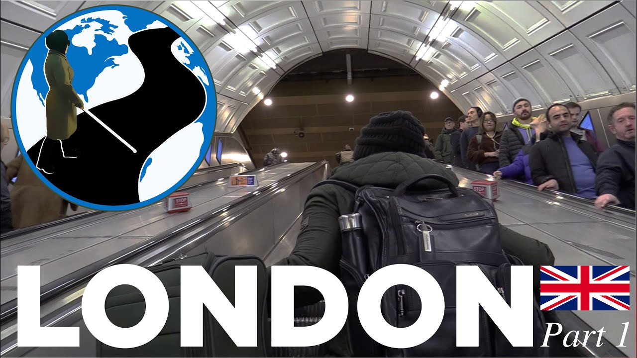 A thumbnail for The Power of Choice - London Episode 2 Part 1. Mona heading up a busy London underground escalator. Superimposed on the image is the PTC Logo.